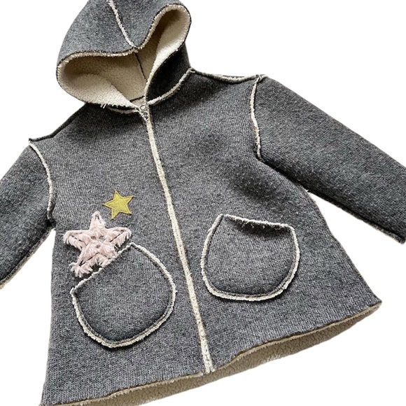 Zara sherpa jacket 3-4 years - Picture 2 of 7